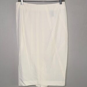 Victoria's Secret Elegant White Midi Skirt
